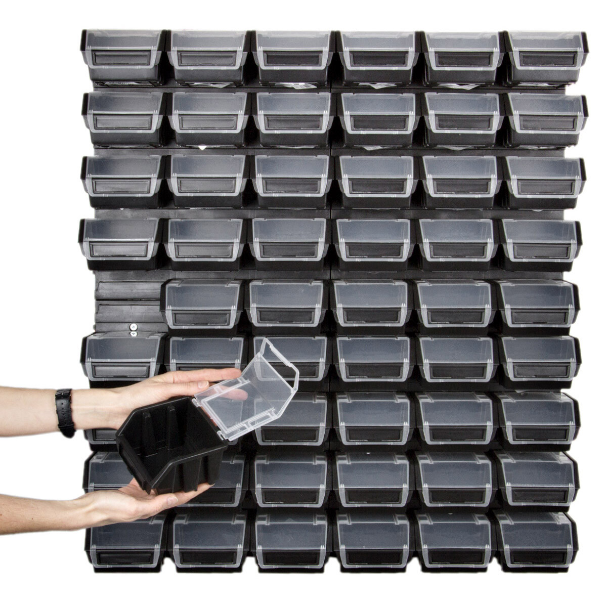 22 Stck. Box Lagersystem Wandregal 58 X 39cm Stapelboxen
