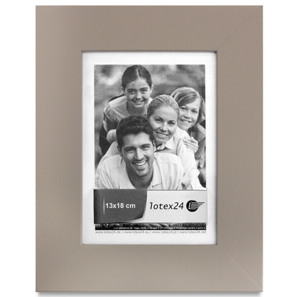 Holz-Bilderrahmen 20 × 25 cm, Glasscheibe, Bilderformat 13 × 18 cm