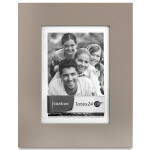 Holz-Bilderrahmen 20 × 25 cm, Glasscheibe, Bilderformat 13 × 18 cm