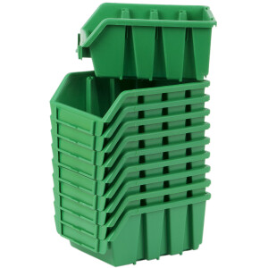 Wandregalbox 8 kg Traglast Stapelbox 1 Liter Fassungsvermögen