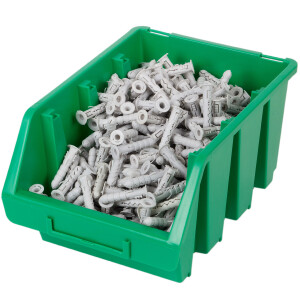 Kommissionierungs-Box 15 kg Traglast grüne Ergobox...