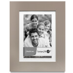 Rahmen für Bilder, Bilderrahmen beige, Bildformat 18 × 24 cm