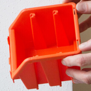 Stapelbox aus Kunststoff 0,6 Liter Fassungsvermögen...