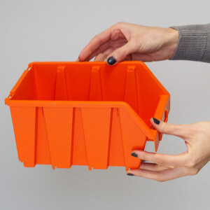 Stapelkiste Orange Wandhängend 3,8 Liter Fassungsvermögen
