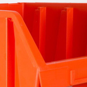 Stapelkiste Orange Wandhängend 3,8 Liter Fassungsvermögen