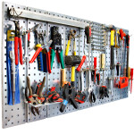 Lochwand Werkzeugwand 29 teilig Hakensortiment 1,20 Meter x 60 cm Werkzeughalter