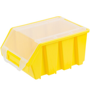 Warenkiste mit Deckel 3,8 Liter Industriebox