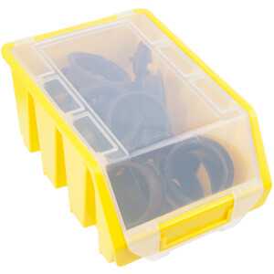 Warenkiste mit Deckel 3,8 Liter Industriebox