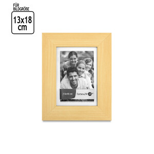 Bilderrahmen Holz natur mit Struktur...