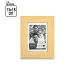 Bilderrahmen Holz natur mit Struktur 13 × 18 cm Wandrahmen Standrahmen