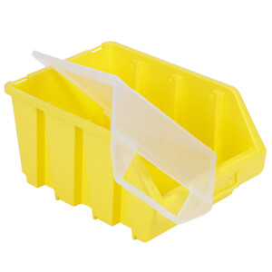 Warenkiste mit Deckel 3,8 Liter Industriebox