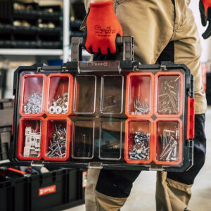 Magazin für Werkzeugteile QBRICK system Two Organizer 9er Boxensystem