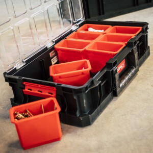 Magazin für Werkzeugteile QBRICK system Two Organizer 9er Boxensystem
