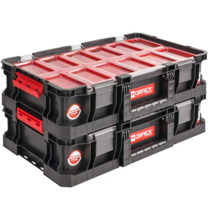 Magazin für Werkzeugteile QBRICK system Two Organizer 9er Boxensystem