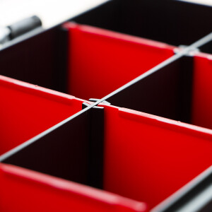 Organizer QBRICK System Two mit 10 Fächer Unterteilung 26 x 18 x 6,5 cm