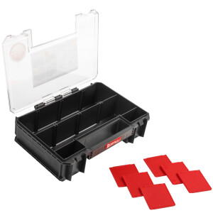 Organizer QBRICK System Two mit 10 Fächer Unterteilung 26 x 18 x 6,5 cm
