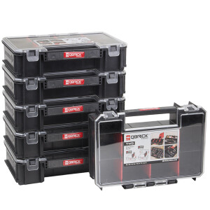 Organizer QBRICK System Two mit 10 Fächer Unterteilung 26 x 18 x 6,5 cm