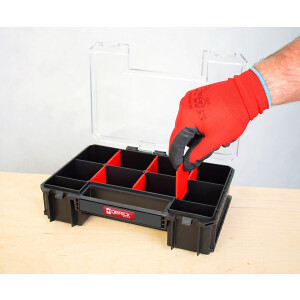 Koffer mit 2 Organizer der perfekte Werkzeug und Kleinteiletransport