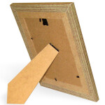 Bilderrahmen aus Holz, Bildformat 15 × 20 cm, Standfuß und Aufhängung