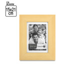 Holz-Bilderrahmen mit Glasscheibe, Bildformat 15 × 20 cm, Fotorahmen