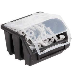 Wandregal Lagerregal 20-teilig-Regal mit Stapelboxen und...