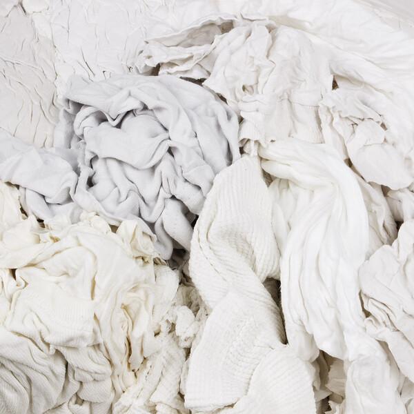 weiße Putzlappen 5 kg WTR Reinigungstücher gegen Entfärbung beständig