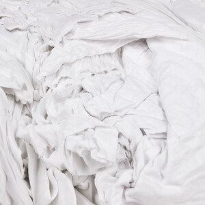 Putzlappen aus Bettwäsche Weiß 10 kg Baumwolle...