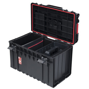 Werkzeugkoffer PROFI Werkstattkoffer 55 Liter mit Kleinteilemagazin QS One 450
