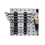 Werkzeugwand Lochwand 135-teilig 2,20 Meter, mit Sichtlagerkästen