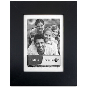 Bilderrahmen Holz, Glasscheibe...