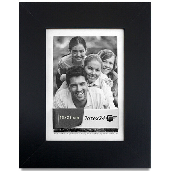 Foto-Bilderrahmen, Bildformat 15 × 21 cm, Glasscheibe, Wandrahmen