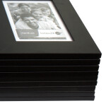 Foto-Bilderrahmen, Bildformat 15 × 21 cm, Glasscheibe, Wandrahmen