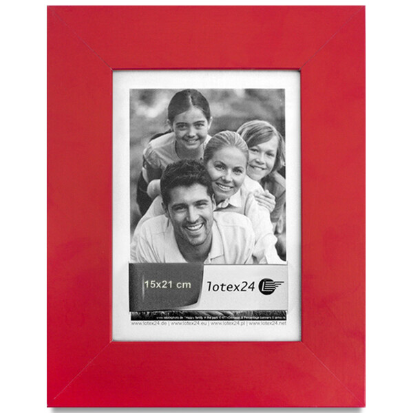 Holzrahmen, Foto-Bilderrahmen, Glasscheibe, Bildformat 15 × 20 cm