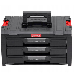 Werkzeugkiste mit 3 Schubladen Qbrick System, Werkzeugkoffer