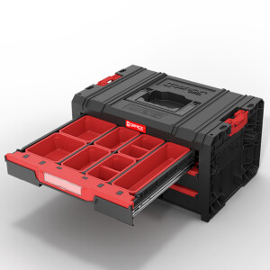 Werkzeugkiste mit 3 Schubladen Qbrick System, Werkzeugkoffer