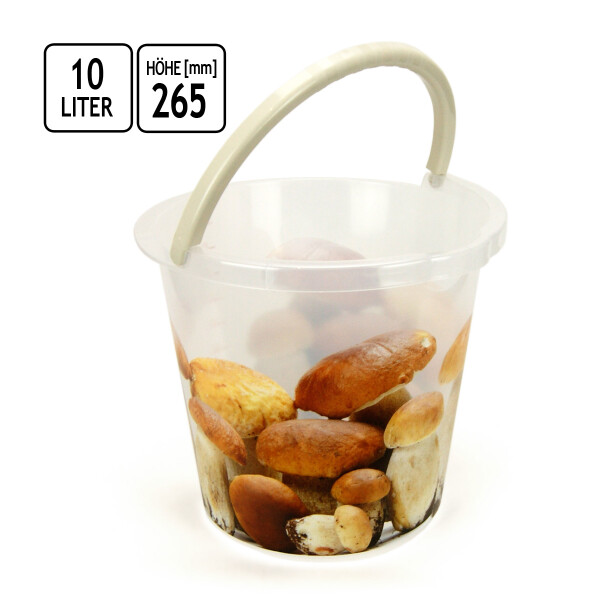 Rotho Daily Haushaltseimer 10 ltr. mit Skala anthrazit