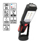 Werkstattlampe LED, Magnet, Arbeitslampe mit Magnetstandfuß