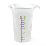 Messbecher 250 ml Becher Maß-Becher