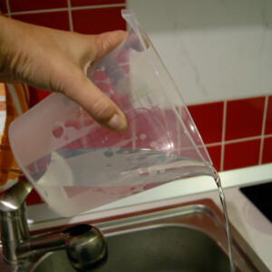 Messbecher mit Skala 1100 ml Messkanne Ausgießer