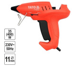 Heißklebepistole 400 W, Heißklebegerät 150–200 °C für Ø 11 mm Sticks