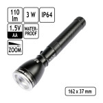 massive Aluminium LED Taschenlampe, Werkstattlampe, Lampe mit Gürteltasche