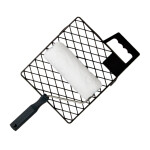 Farbwalze 18 cm Malerfarbrolle mit Abstreifgitter für glatte Wände