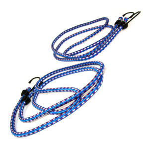 Gepäckgummi 2er-Set, Universal-Spannseil 100 cm