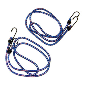 Gepäckgummi 2er-Set, Universal-Spannseil 100 cm