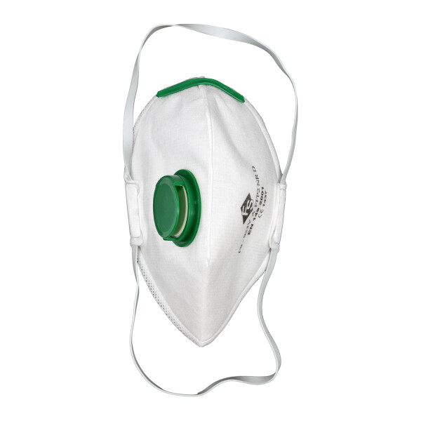 Atemschutzmasken, 3 Stück, seitlich Ventil, FFP2, Feinstaubmaske