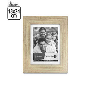 Bilderrahmen Holz 18 × 24 cm Stand-...