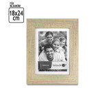 Bilderrahmen Holz 18 × 24 cm Stand- und Wandrahmen mit Glasscheibe