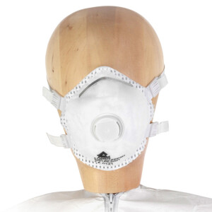 Feinstaubmasken 5er-Set, Atemschutzmasken FFP3 NR mit Ventil