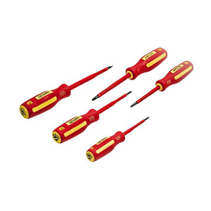 Elektriker Schraubendreher, 5er-Set, Schraubendrehersatz