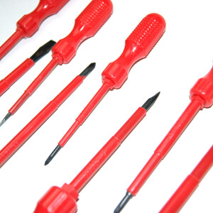 Elektriker-Schraubendreher-Satz, 9-teilig, bis 1000 V nach VDE/IEC60900:2004
